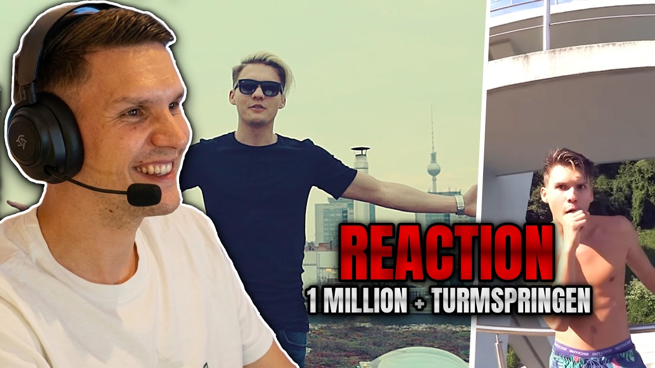 1 MILLION & TURMSPRINGEN?! 😳 | KsFreak Reaktion