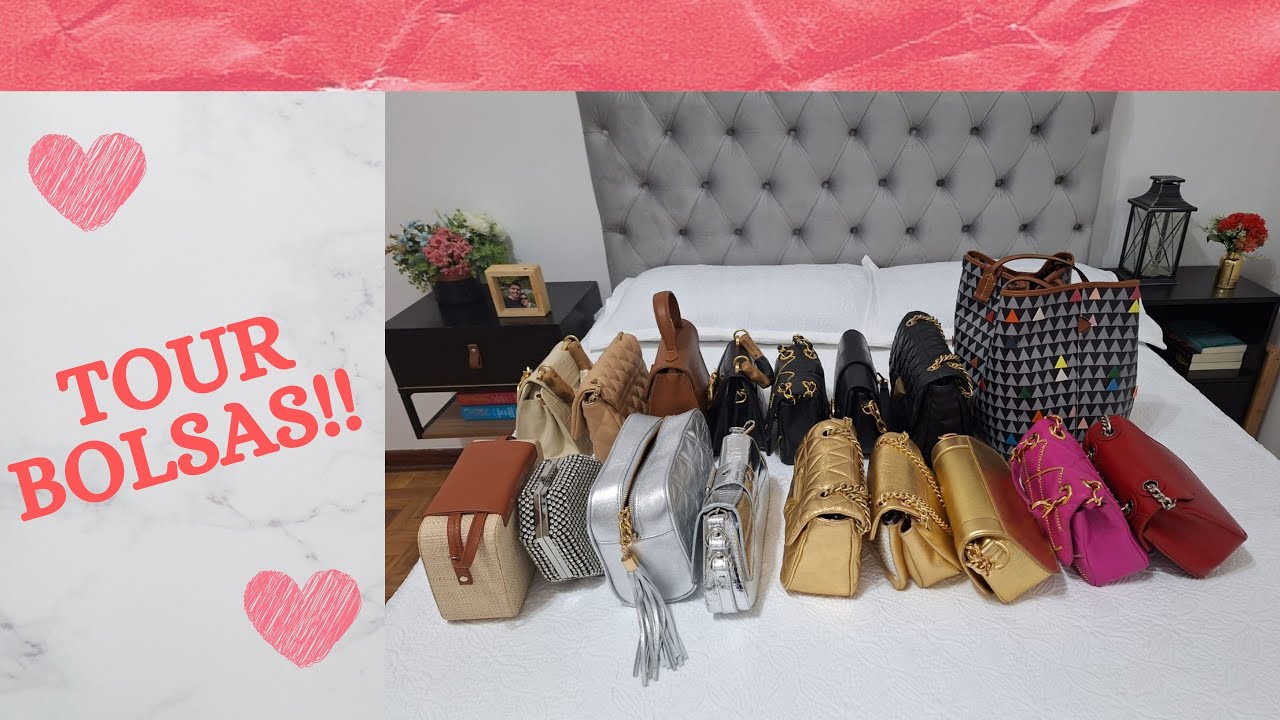 MINHA COLEÇÃO ATUALIZADA DE BOLSAS | AREZZO, SCHUTZ E +