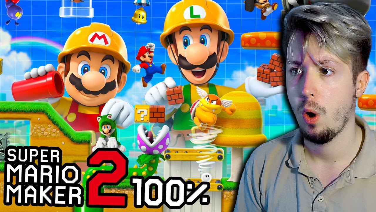🔥PRZECHODZĘ CAŁE *SUPER MARIO MAKER 2* - CAŁA GRA na 100%!