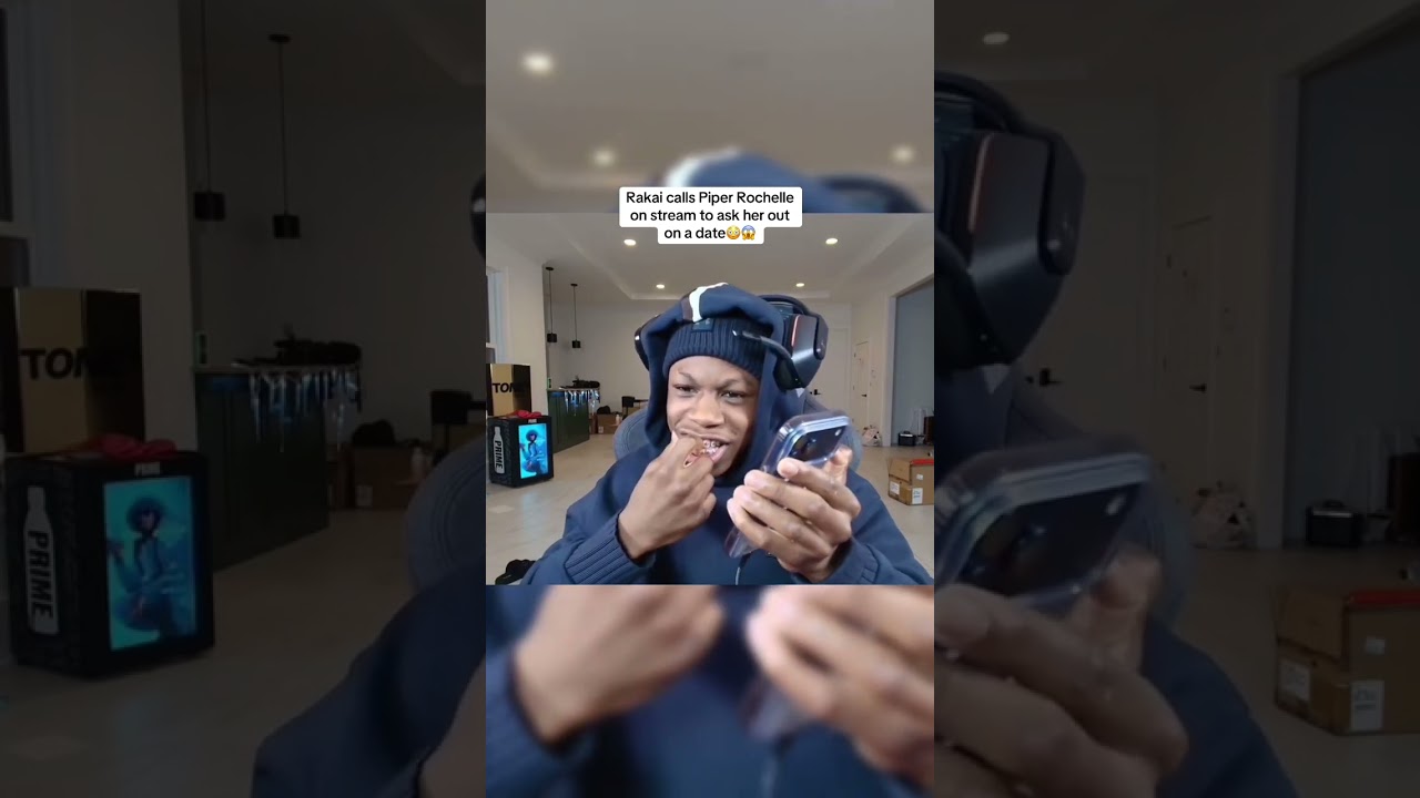 RAKAI CALLS PIPER ROCHELLE ON STREAM TO ASK HER FOR A DATE😱😳