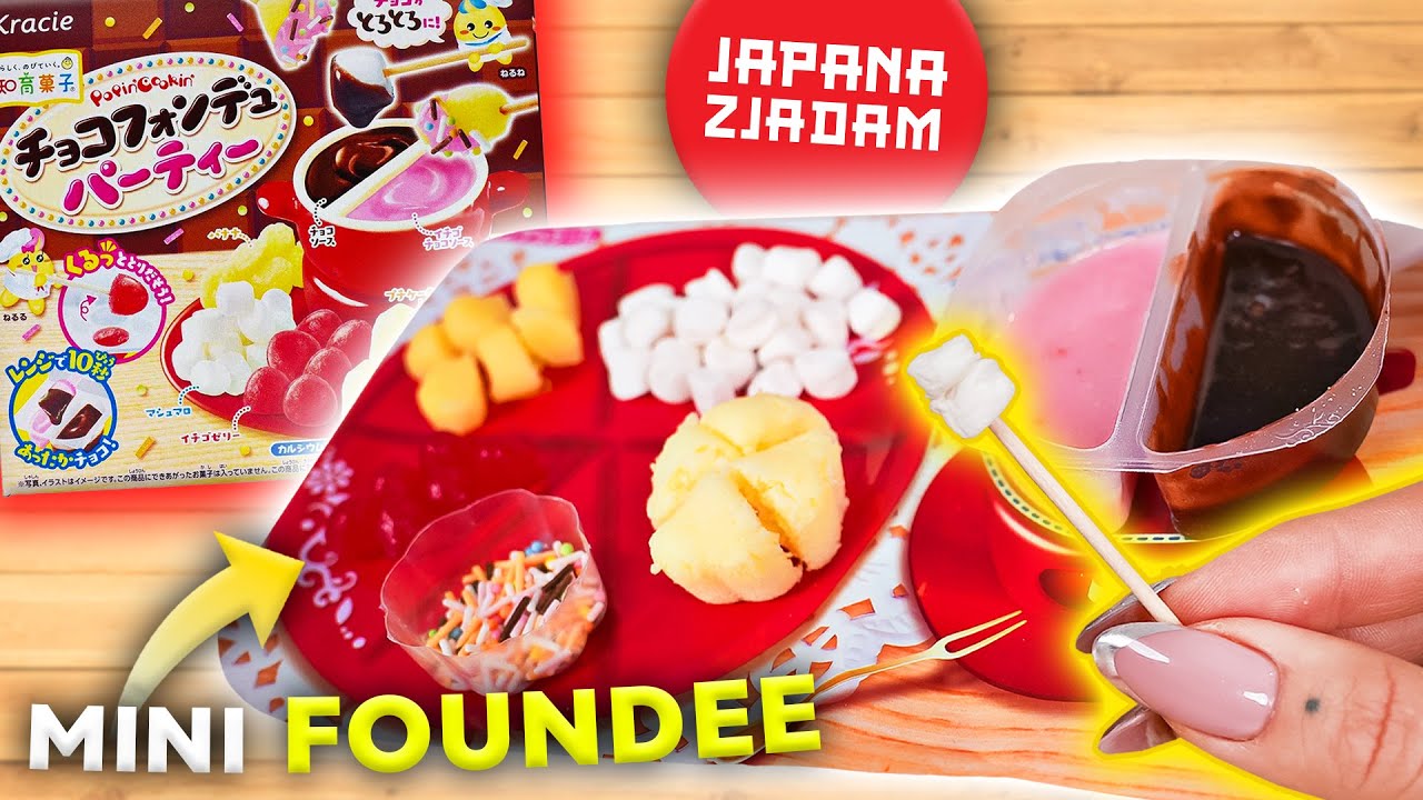 🍫 MINI FOUNDEE CZEKOLADOWE Z PROSZKU! - JAPANA zjadam #164 | Agnieszka Grzelak Vlog