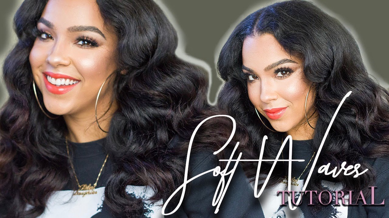 EASY Soft and Bouncy Waves Hair Tutorial | Step By Step