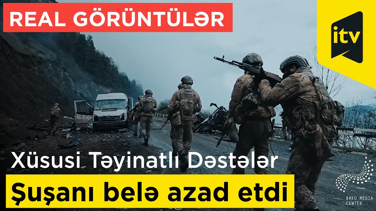 Hikmət Mirzəyevin rəhbərlik etdiyi Xüsusi Təyinatlı Dəstələr Şuşanı belə azad etdi - Real görüntülər