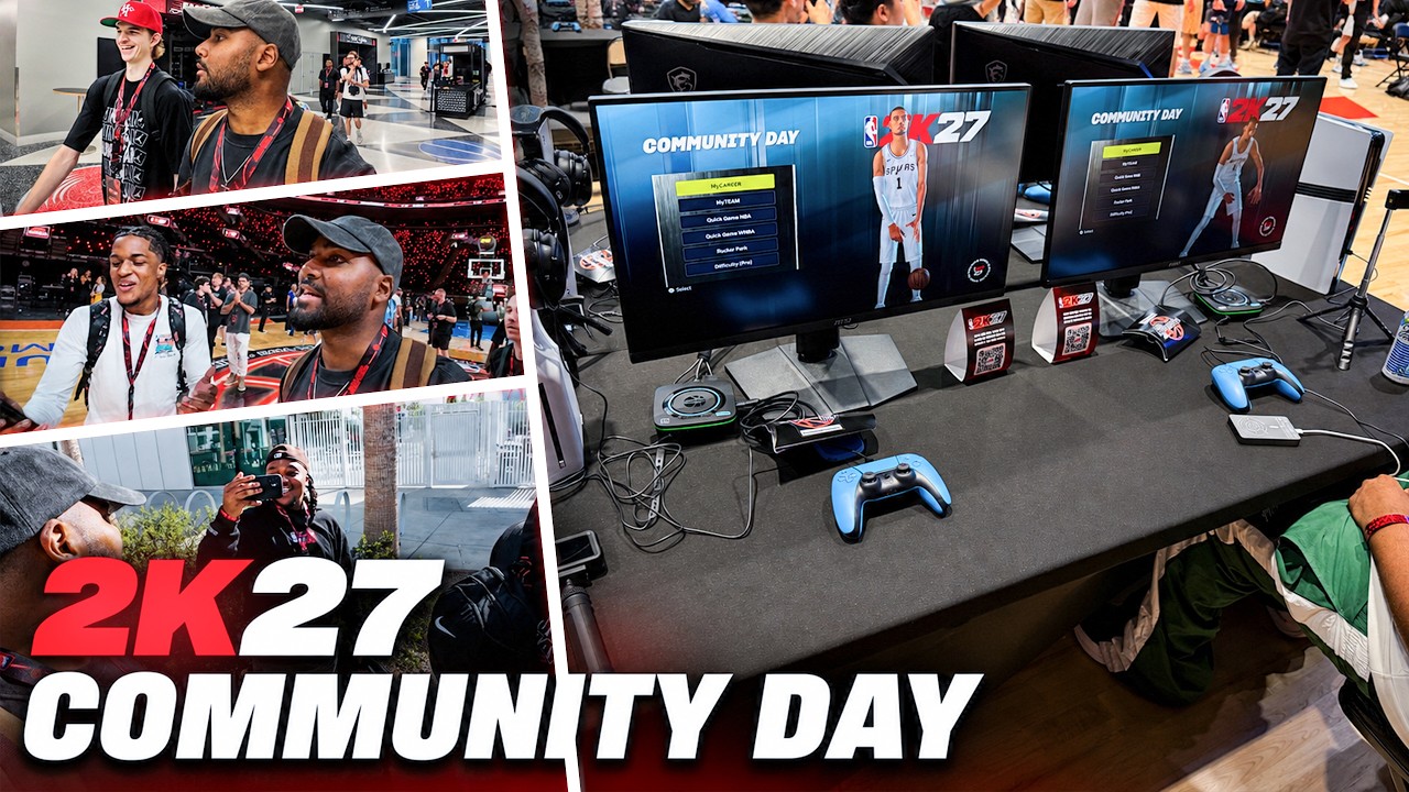 Я прилетел поиграть в NBA 2K27 РАНЬШЕ ВСЕХ&hellip; 😳 БЕЗУМИЕ! (Влог с Community Day)