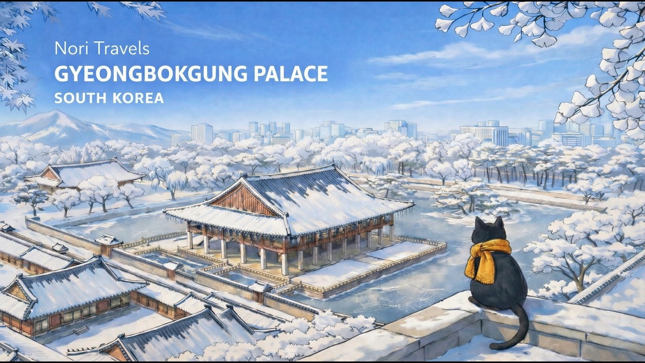 Gyeongbokgung Palace | Nori Travels | Lofi Music for Study and Focus