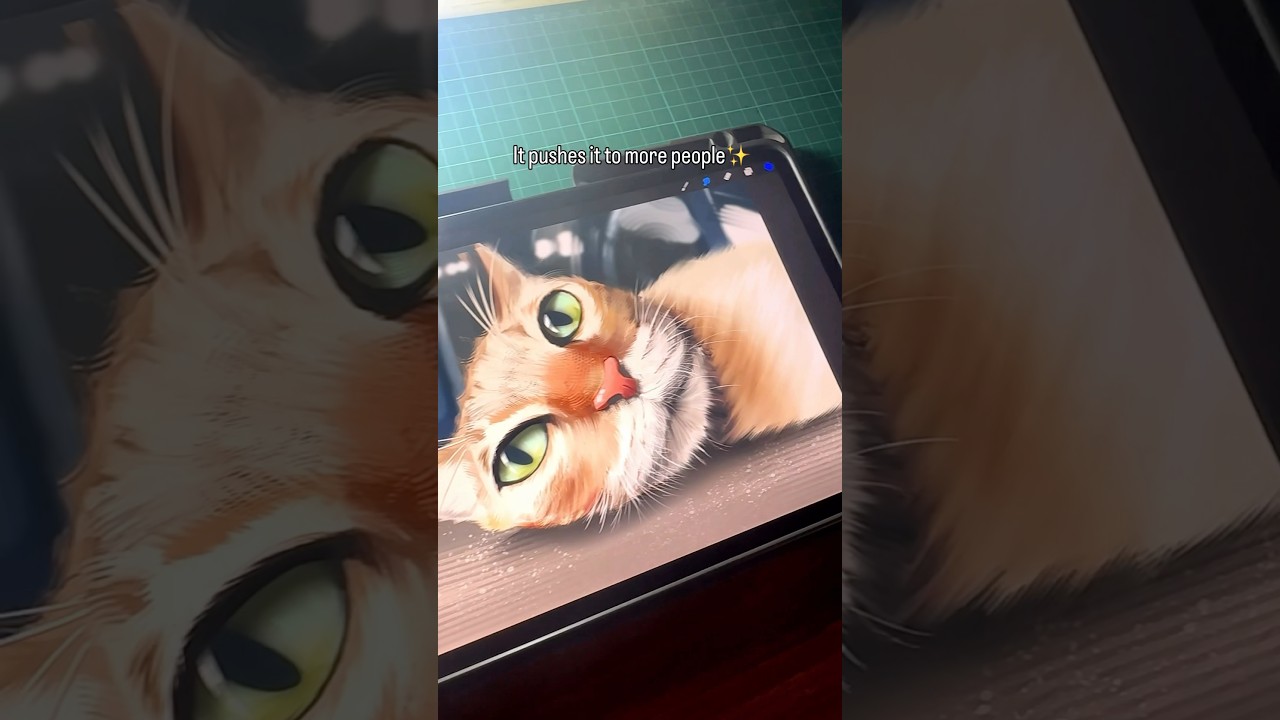 Algorithm thinks you like my Art✨ #algorithm #drawing #digitalart #arttrend #shorts