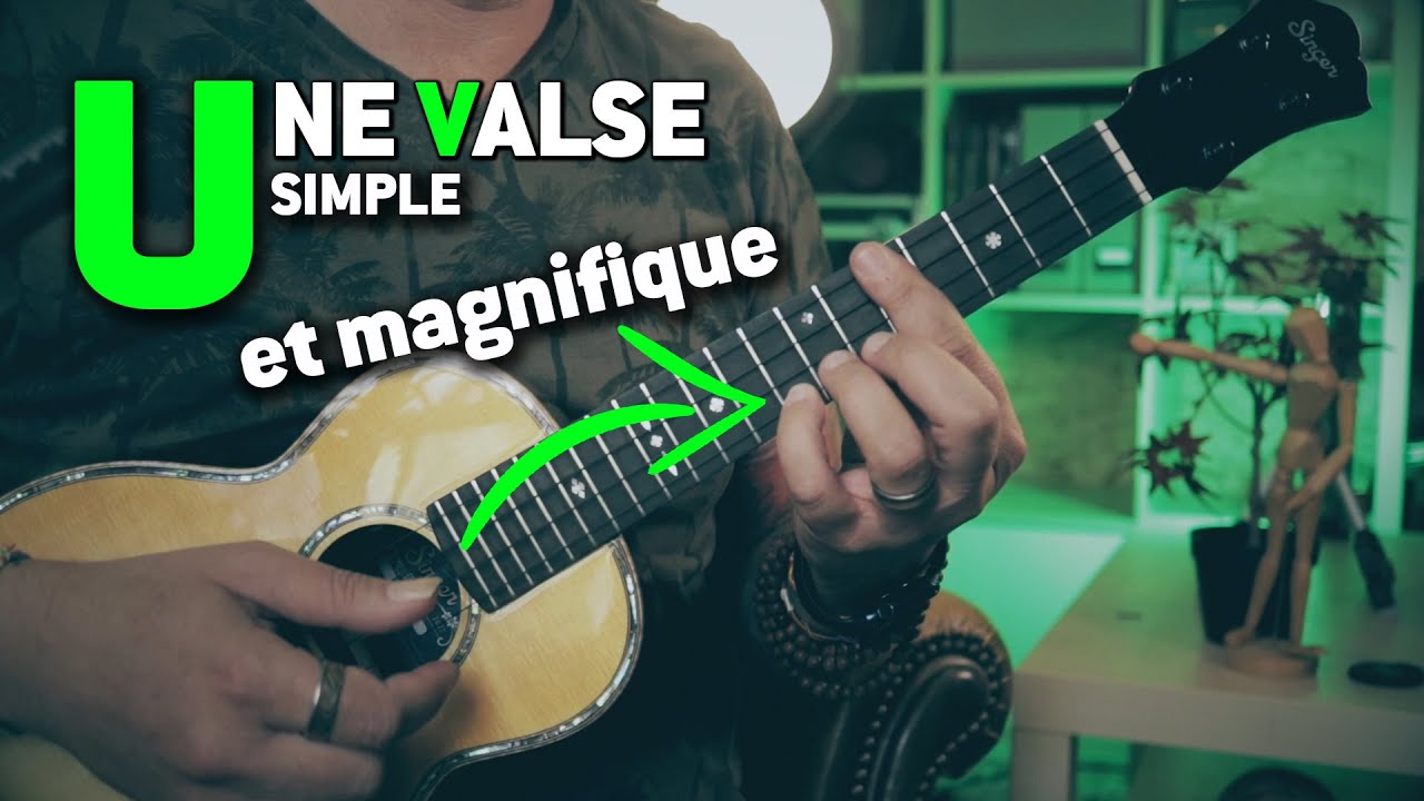 Apprends la Valse au Ukulélé | Style Yann Tiersen | Tuto Facile pour Débutants
