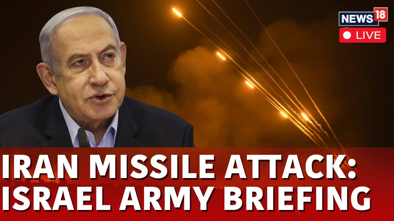 Israel vs Iran War LIVE | Israel Army Briefs Media On Iran Attack | Iran Attacks Israel LIVE | N18G