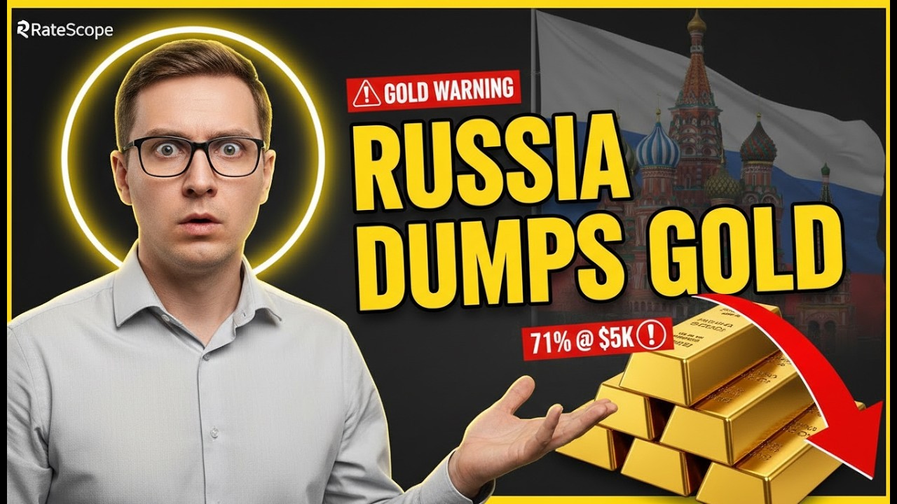 Russia Dumping 71% of Gold Reserves at $5,000/Oz ( Warning )