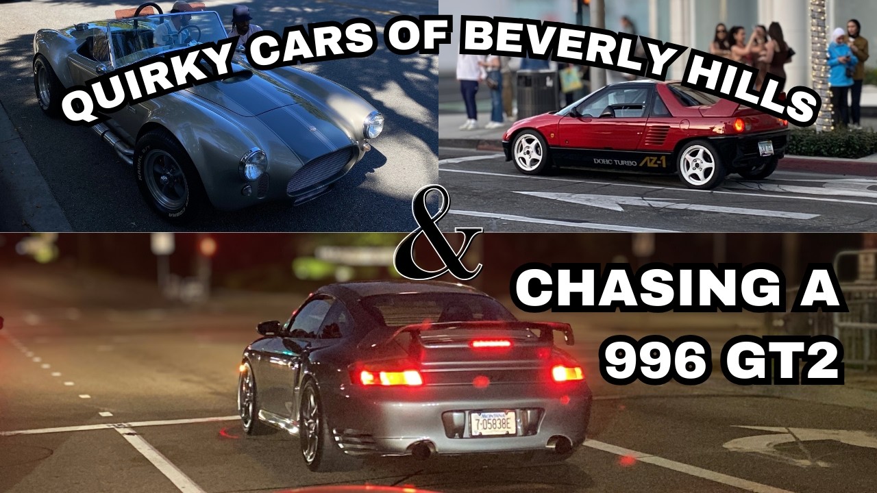 CHASING A PORSCHE 996 GT2! | AZ-1, Shelby Cobra, GT2RS, and MORE!