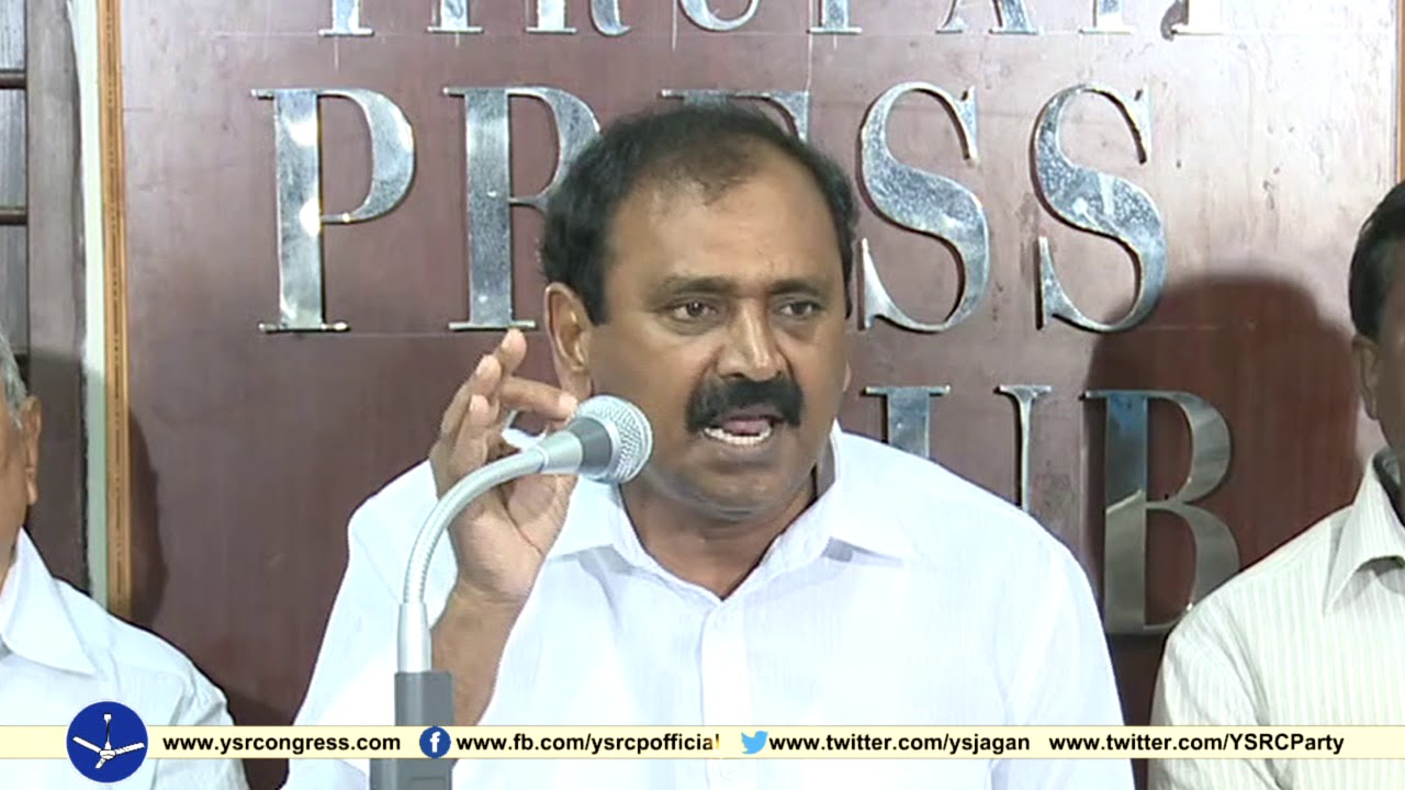 YSRCP Leader Bhumana Karunakar Reddy takes on TDP & AP Police on trying to dilute Bundh Call