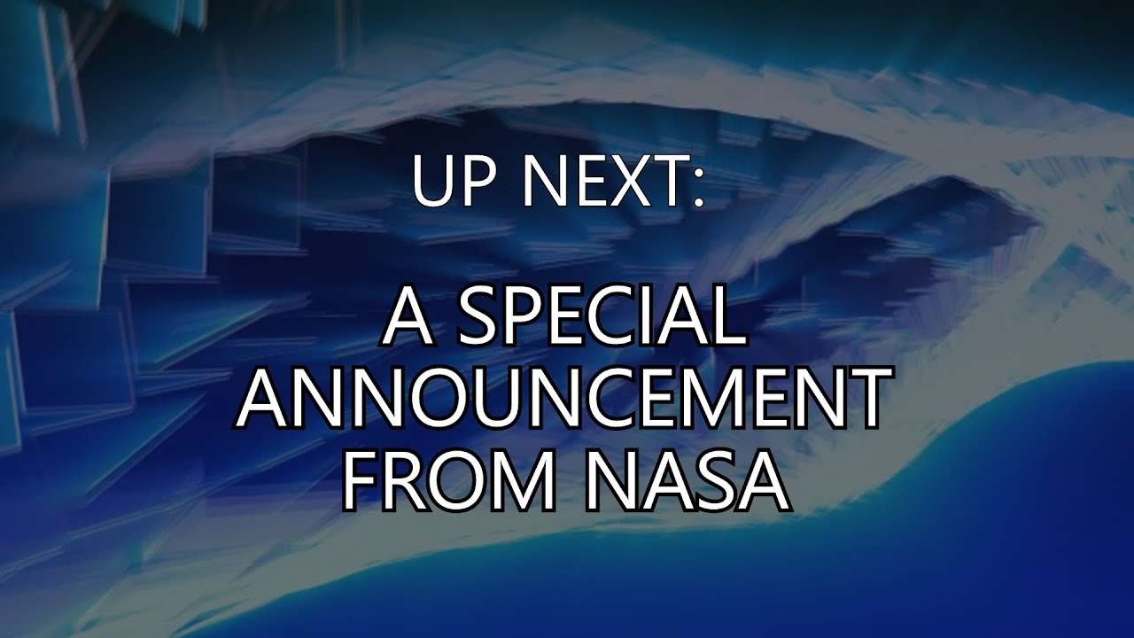 Special NASA Announcement!