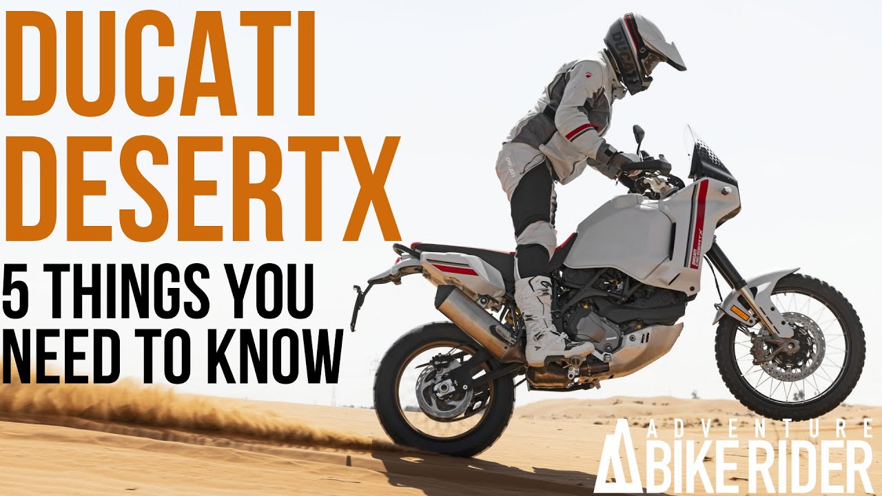2022 Ducati DesertX | 5 things you need to know