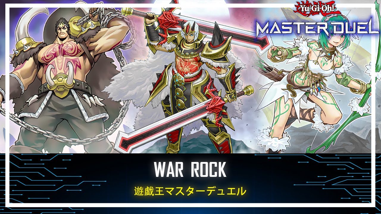 War Rock - Double Attack / Boost ATK / Ranked Gameplay [Yu-Gi-Oh! Master Duel]
