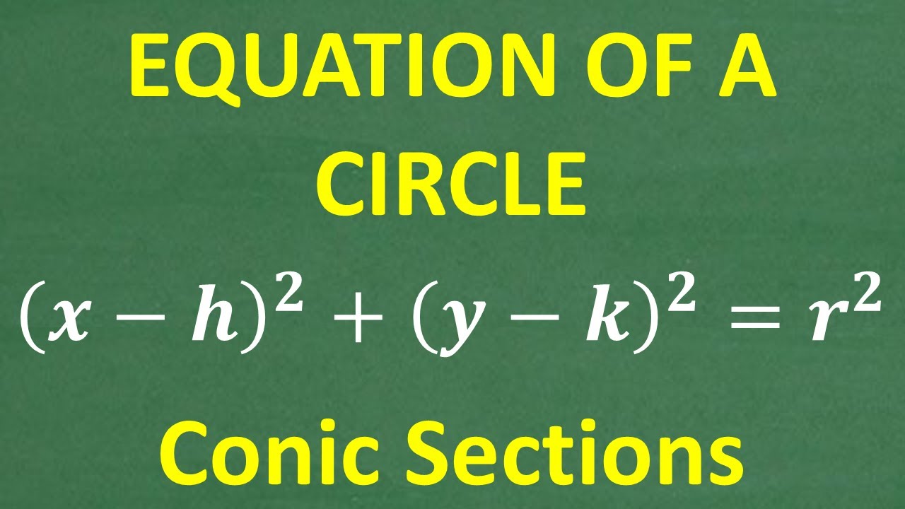 Equation of a Circle Explained | Algebra & Geometry Basics