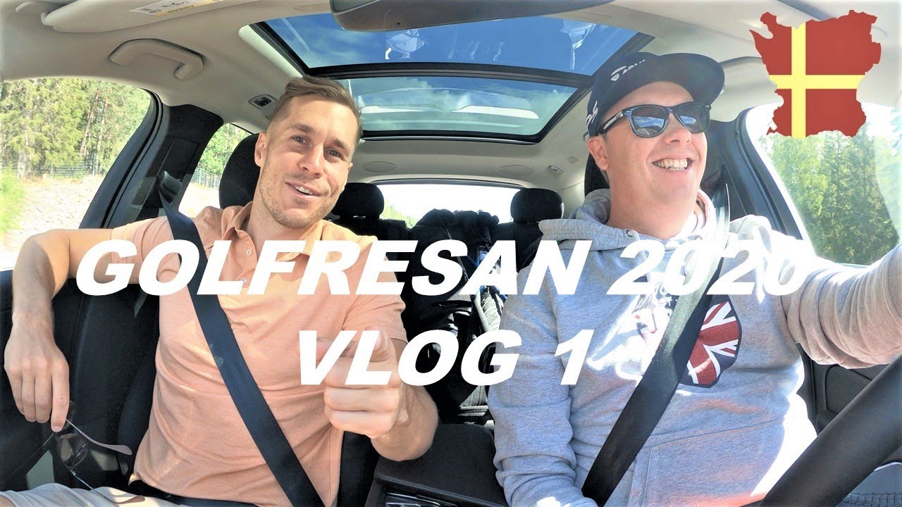 Golfresan 2020 - Vlog #1 - Skåne here we come!