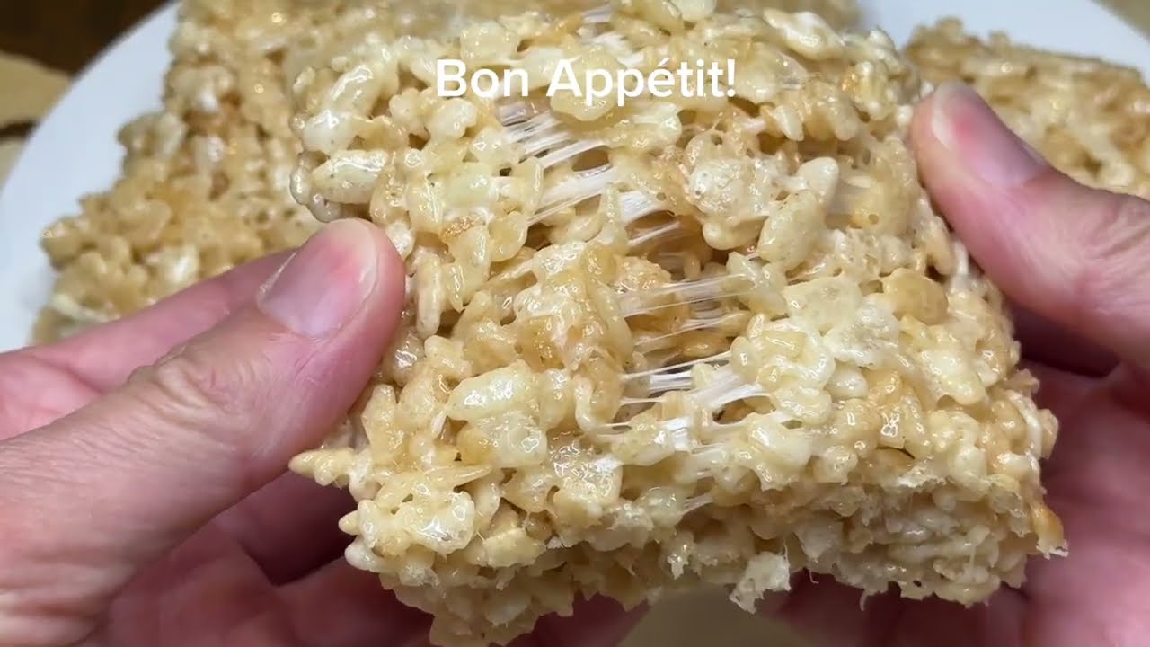 So Gooey! The Best Homemade Rice Krispies Treats. Easy, Quick, and Sweet!