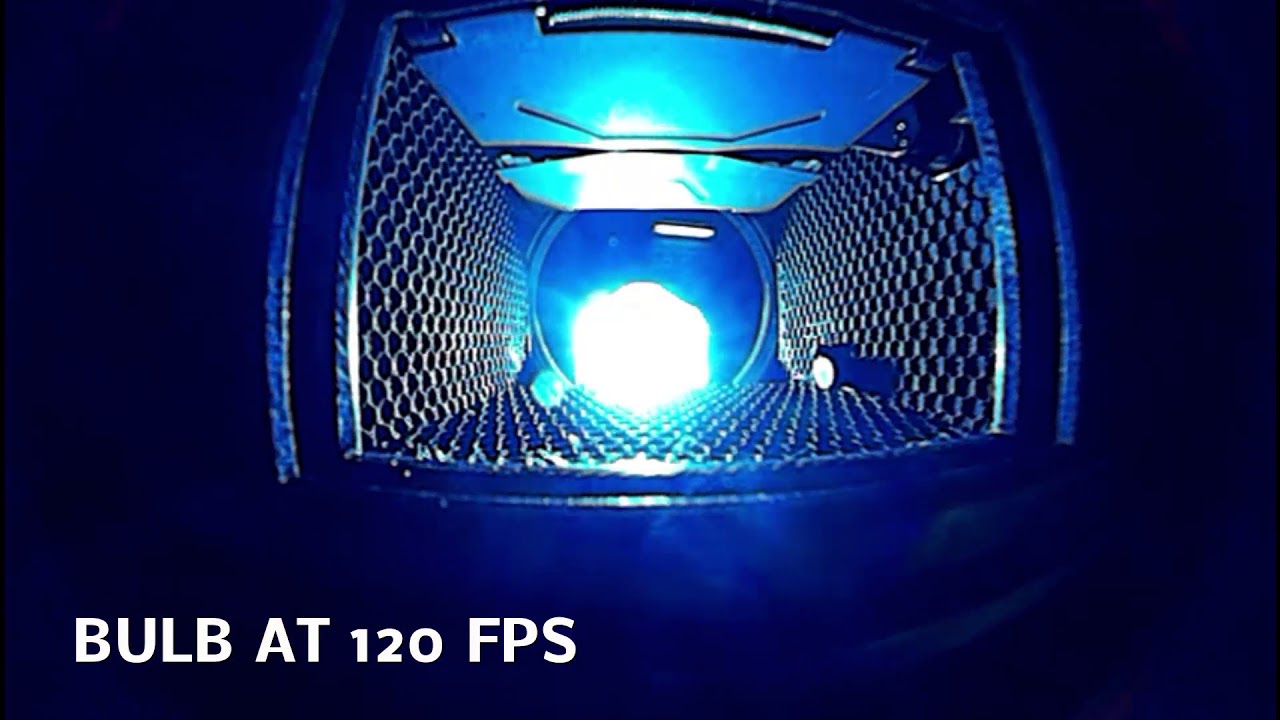 35MM Camera Shutter recorded at high speed