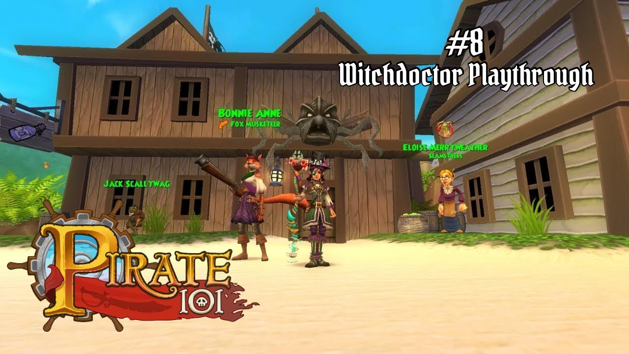 Прохождение игры Pirate101 #8 - Снова в деле
