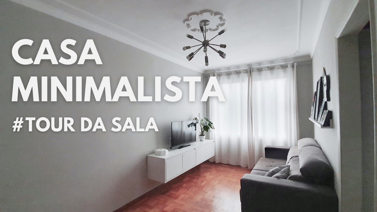 CASA MINIMALISTA: Tour da minha sala