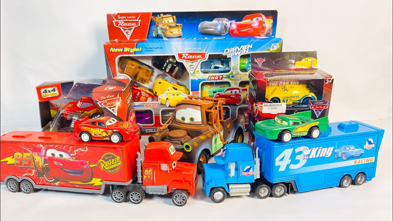 Disney Pixar cars Toy Unboxing Review |ASMR Lightning McQueen Disney cars
