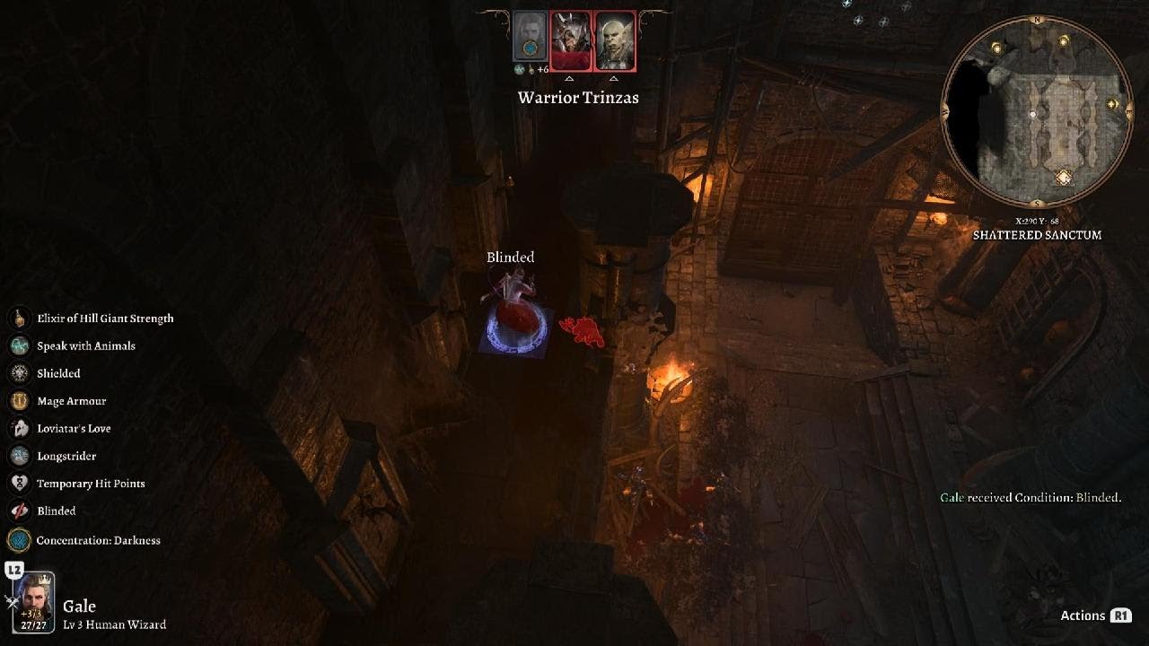 Baldur's Gate 3 Gale Solo Honour Mode Act 1 - Attempt 25 Part 10