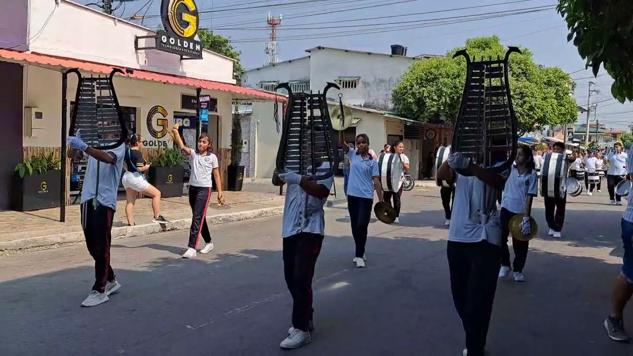 gigi d'agostino l’amour toujours - Banda Marcial Colegio CIME , Sabana de Torres , Santander