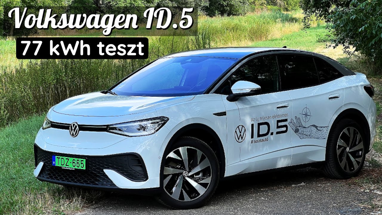 Volkswagen ID.5 77 kWh teszt | A hatékonyság elegáns kifejezése? #volkswagenID5