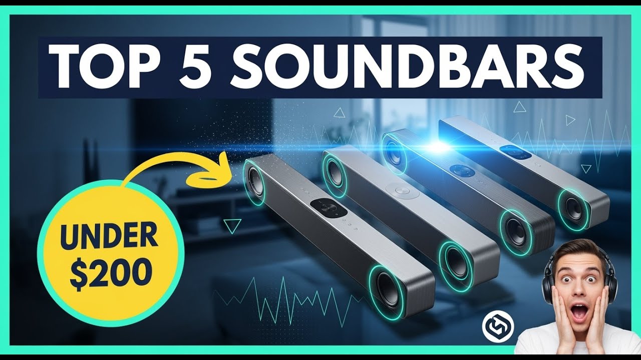 TOP 5 Best Soundbars Under $200 2026 | A Massive Audio Upgrade on a Budget.