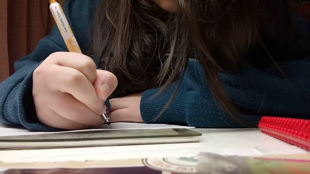 勉強頑張ってしたけど結局最後はキス ロールプレイ♥️（百合向けボイス） ［ペンの持ち方には触れないで］