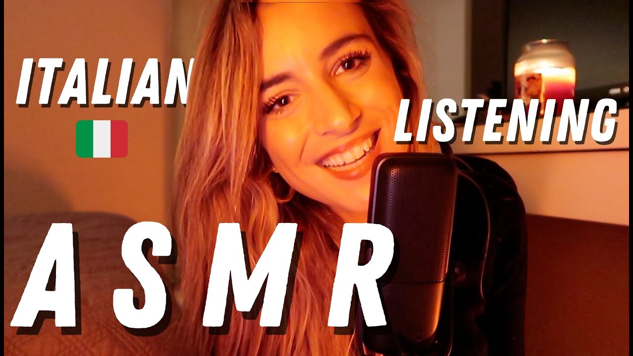 Fall asleep with soft spoken Italian ASMR | reading you a fable [sub]