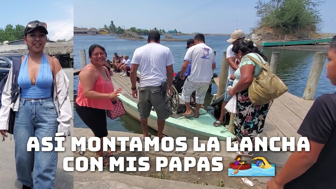 Así Nos Ayudaron A Subir A Mi Abuelita A La Lancha Dorita Disfrutará De Su Cumpleaños 🎂 😊 