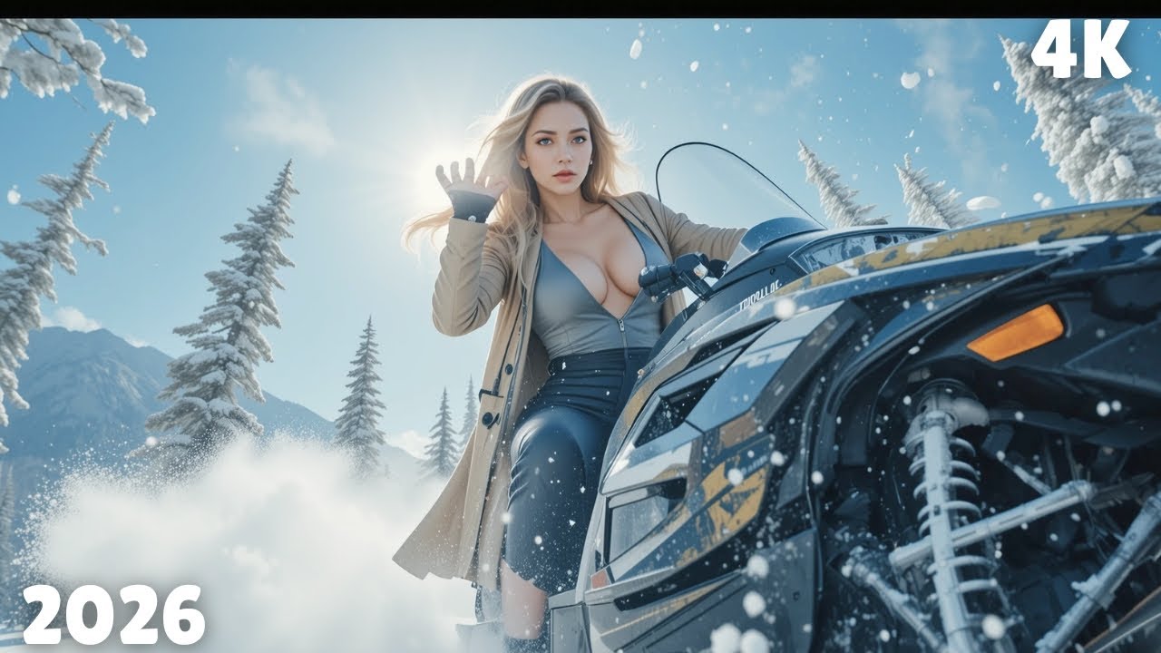 Winter Paradise Deep House 2026 ❄️ Calm Mix 4K | Dua Lipa Style
