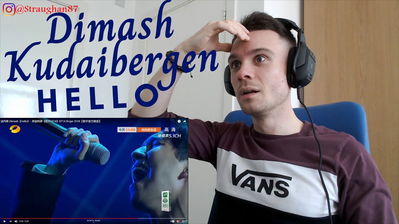 REACTING TO Dimash Kudaibergen - Hello