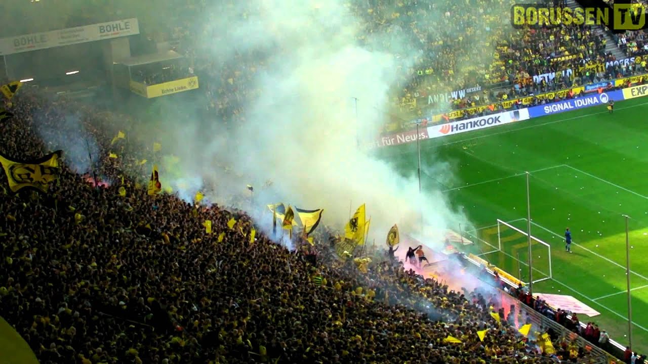 Stimmung Südtribüne: Borussia Dortmund vs. Eintracht Frankfurt 34. Spieltag (BVB HD)