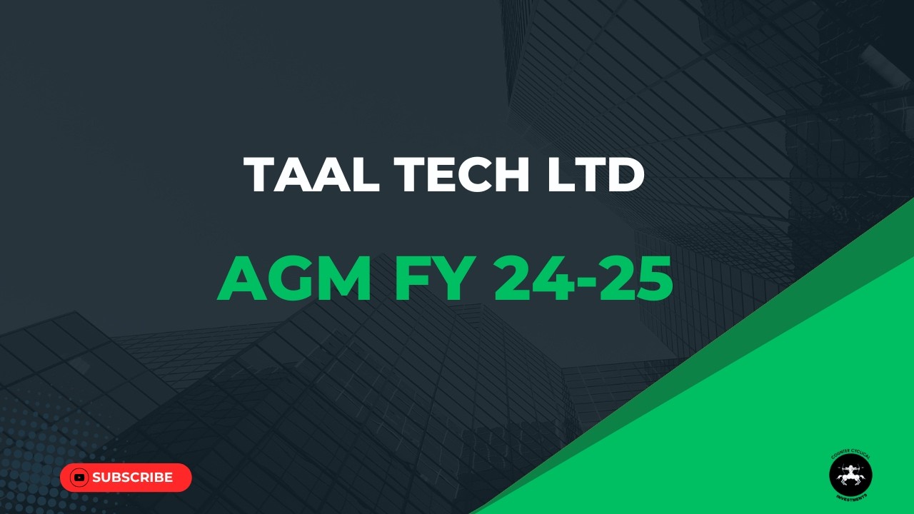 TAAL Tech Ltd FY 2024 25 AGM