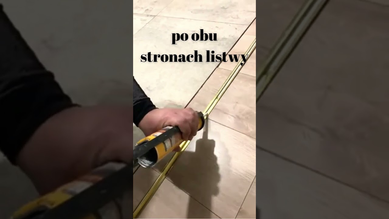 Jak zamontować listwę podłogową łączącą?