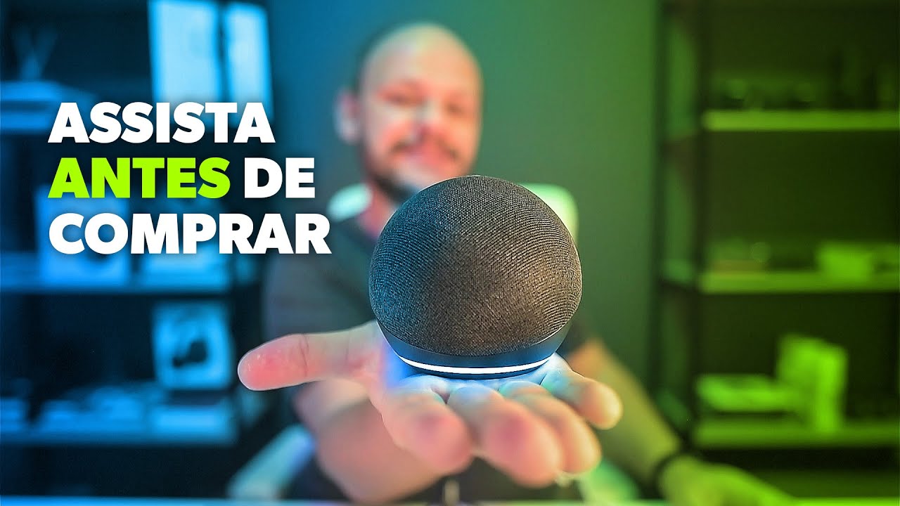 Echo Dot 4&ordf; Gerac&atilde;o - Amazon Alexa Review - Vale a pena?