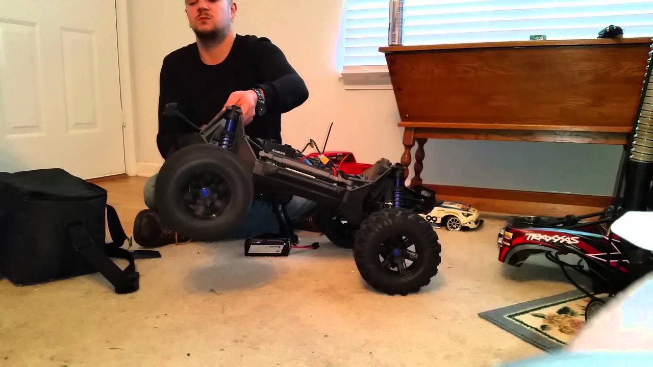 What parts on the X-Maxx to lubricate out of box.