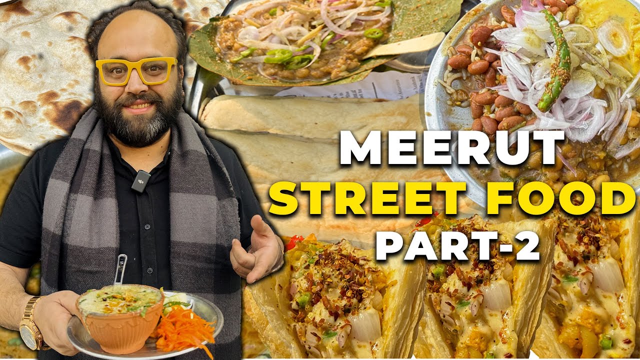 Ep - 2, Mohalla Aapka MEERUT | Makhan Chole Kulche, Papa Ji Dal, Pizza Patty, Pandit Rajma Chawal