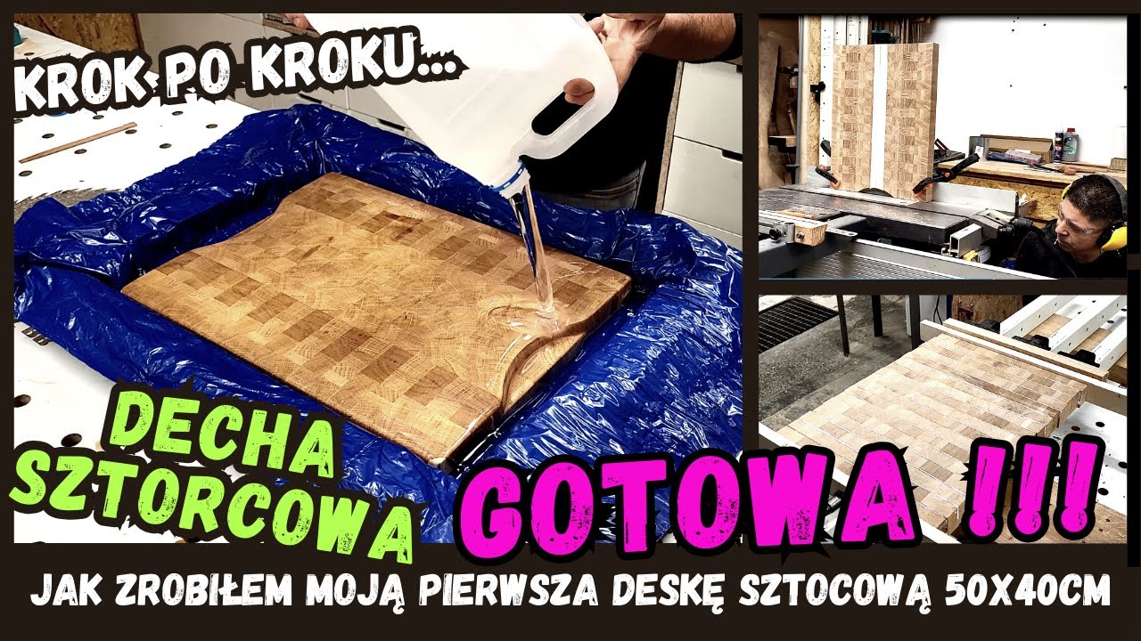 ZROBIONE 🫡  Decha sztorcowa cz.2 - krok po kroku  | od dechy do dechy