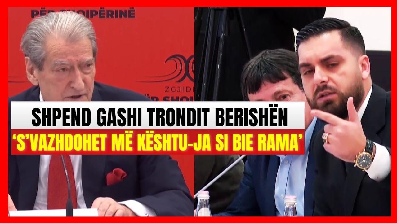 'Mos dilni për kafe te zyra e Ramës'- Shpend Gashi trondit Berishën-I plas të vërtetën e madhe