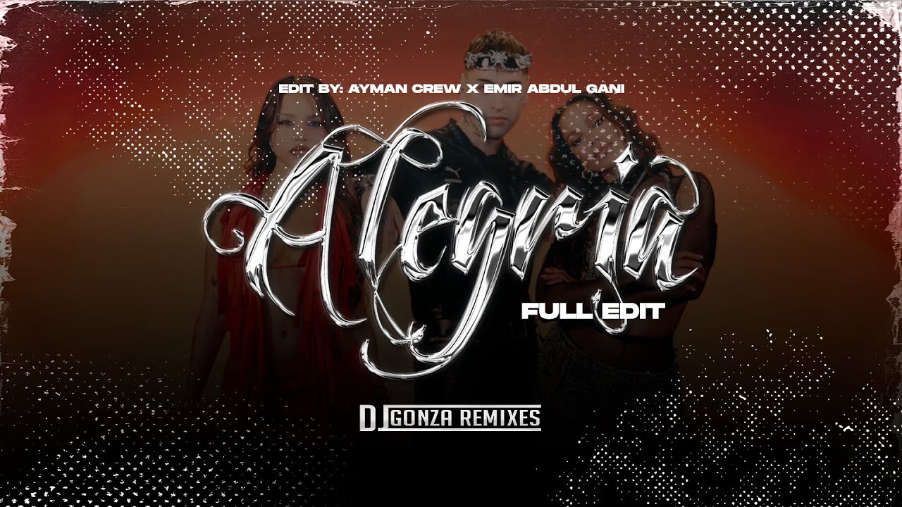 ALEGRIA FULL EDIT - Tiago PZK, Anitta, Emilia - BY @EmirAbdulGani - DJ GONZA REMIXES