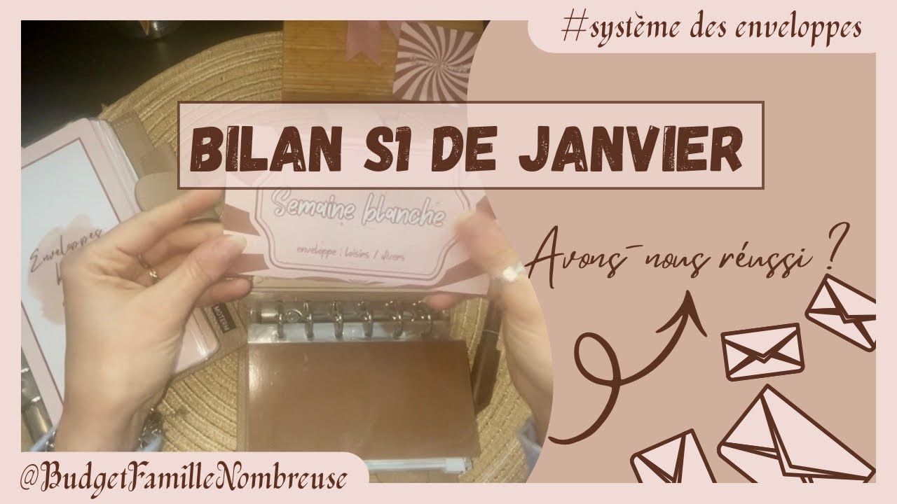 JANVIER : Bilan S1 et remplissage S2 - combien avons-nous économisé ? 