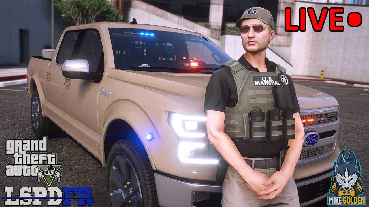 US Marshal LIVE Patrol In The City | GTA 5 LSPDFR Live Stream 254