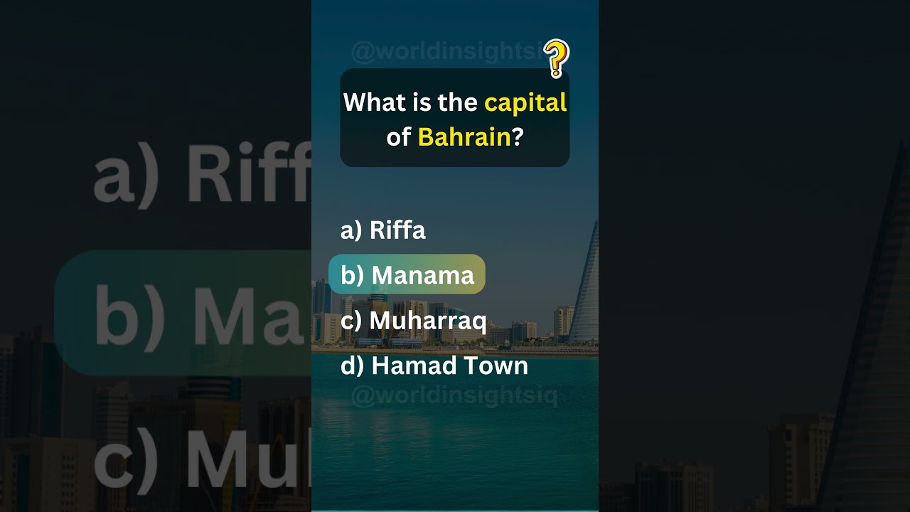 Countries & Capitals 3 