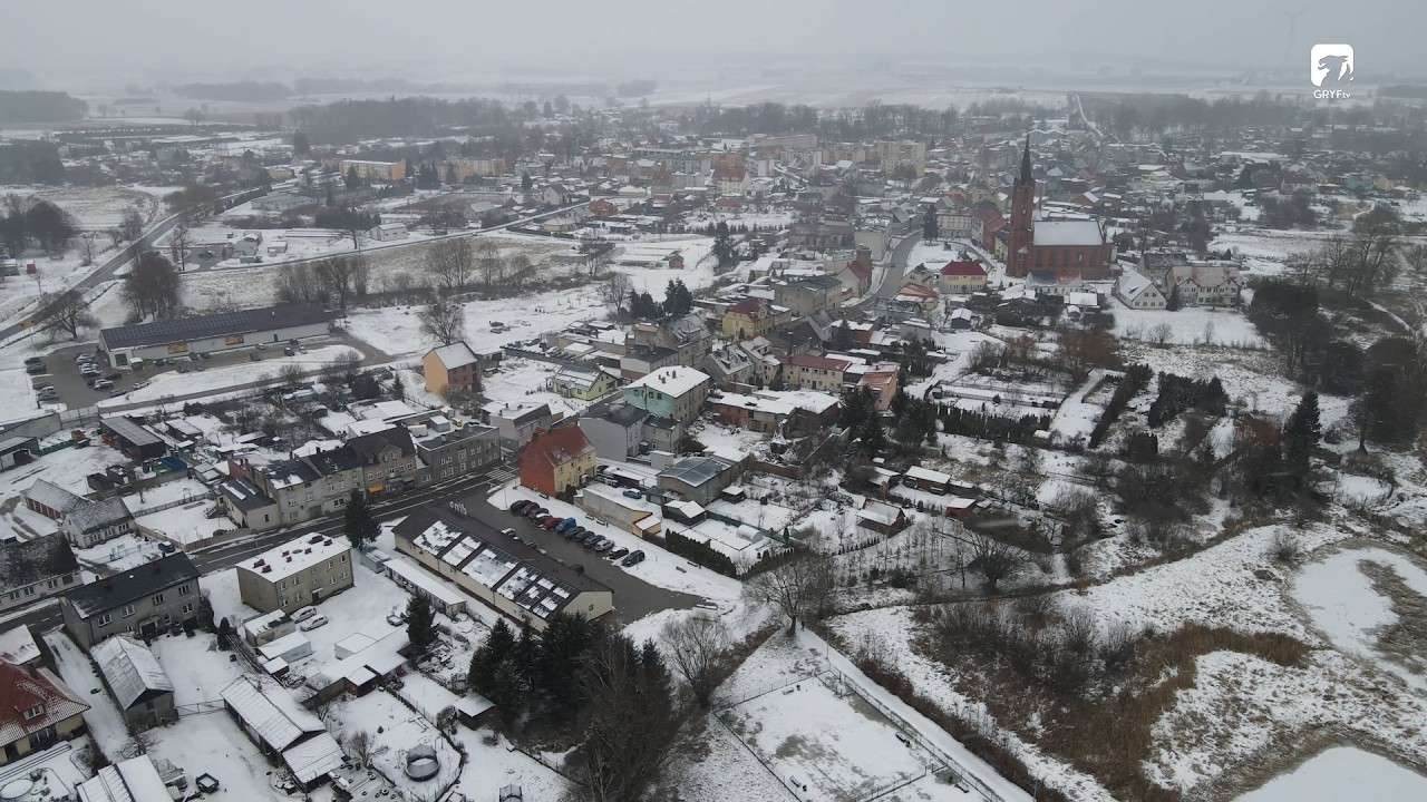 Barwice - zima 2026 - dron [4K]