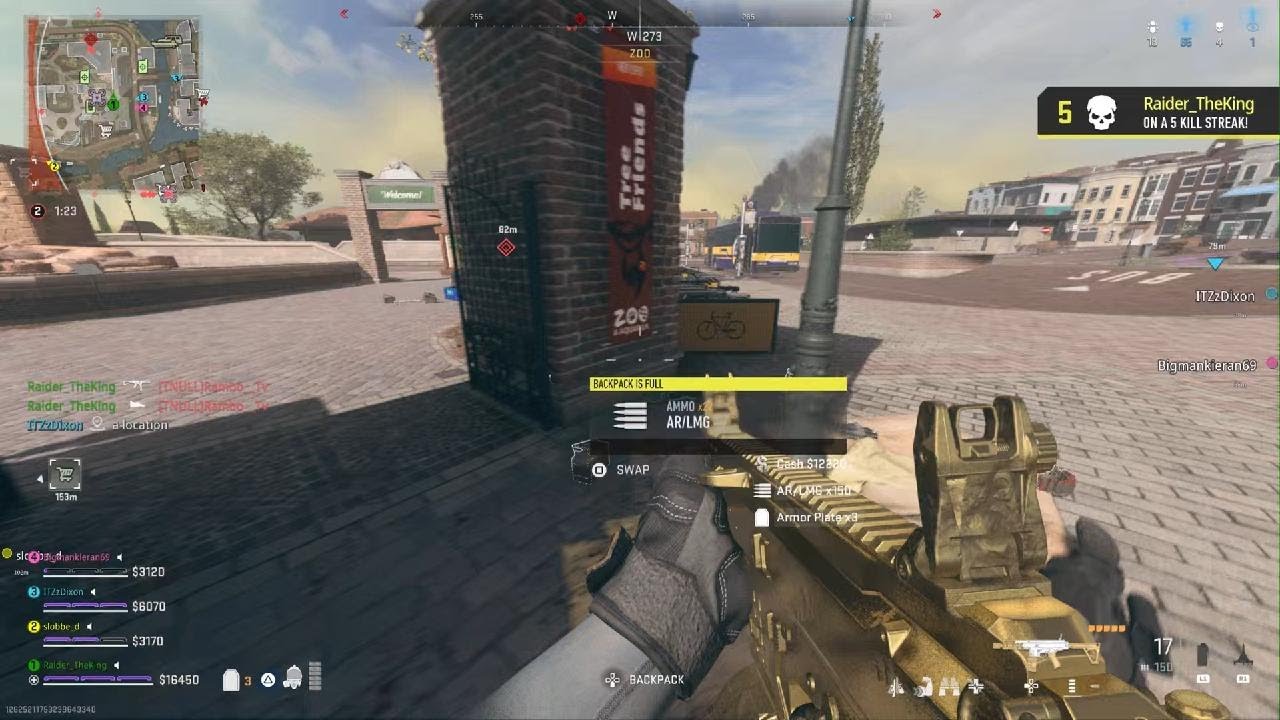 Win 13 kills slobbe