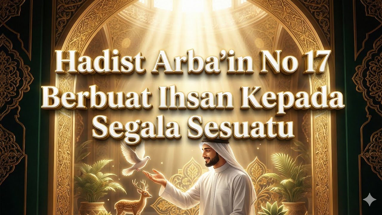 Kerusakan Jiwa Sumber Kerusakan DUNIA 🔥Hadits Arba'in No 17 Tonton Full Videonya Segera...