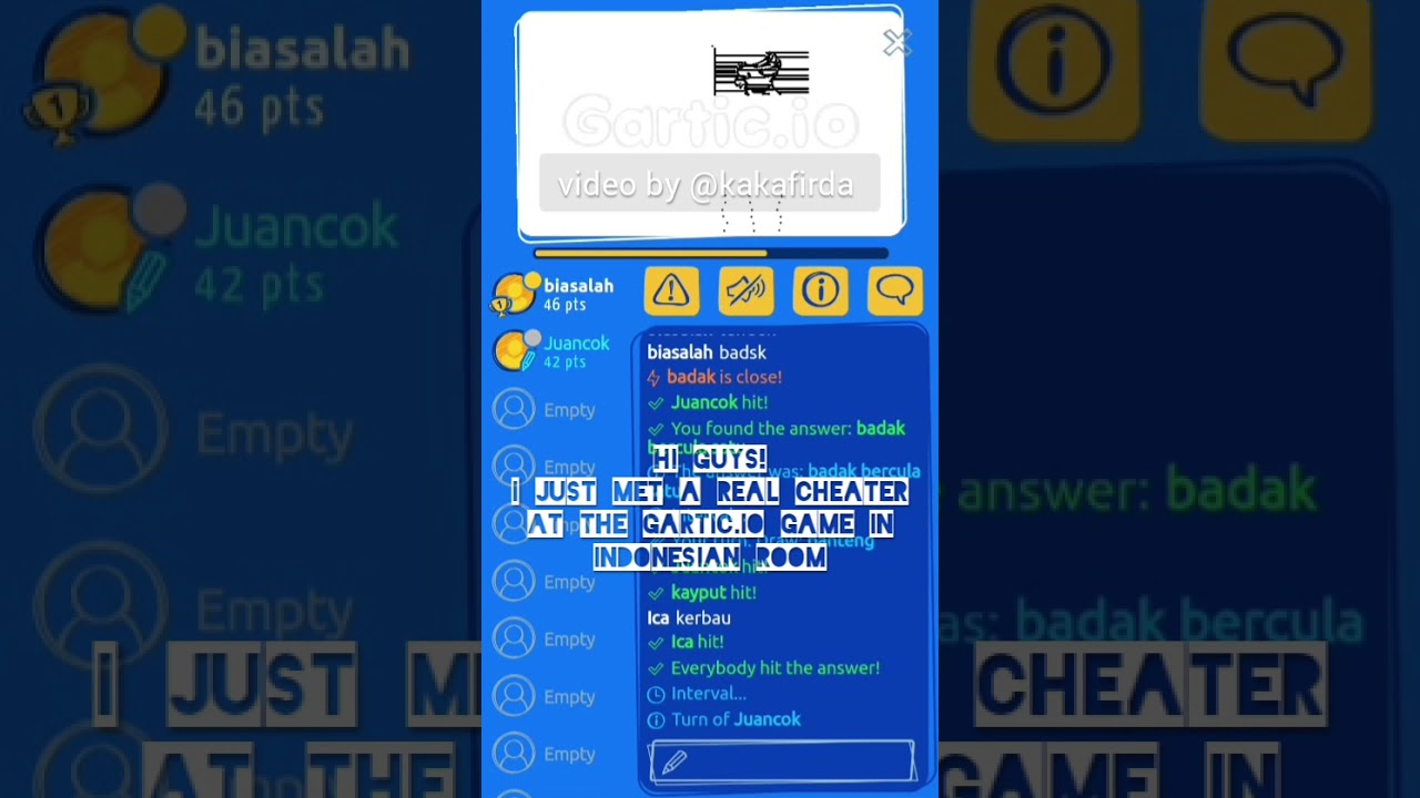 What happened?! - Gartic.io - Tricks - Cheating